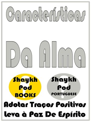 cover image of Características Da Alma